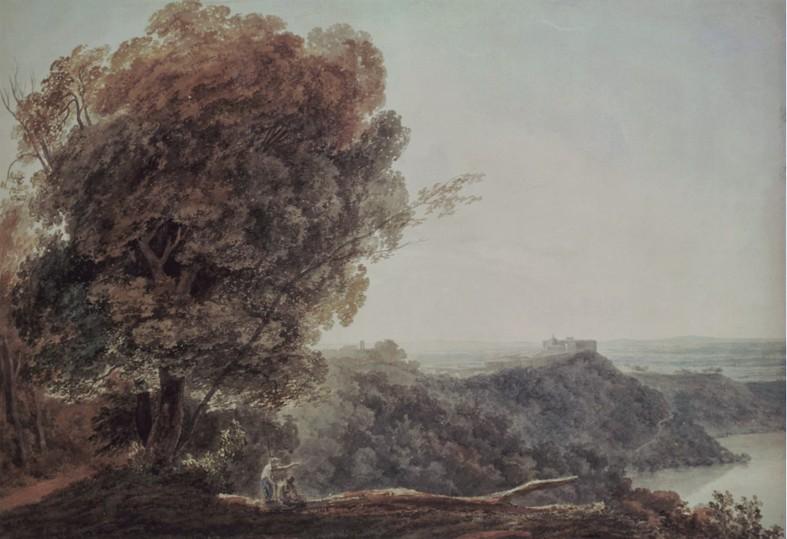 Landscape; View of the Campagna of Rome