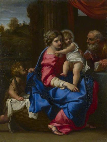The Holy Family with the Infant Saint John the Baptist also known as The Montalto Madonna)