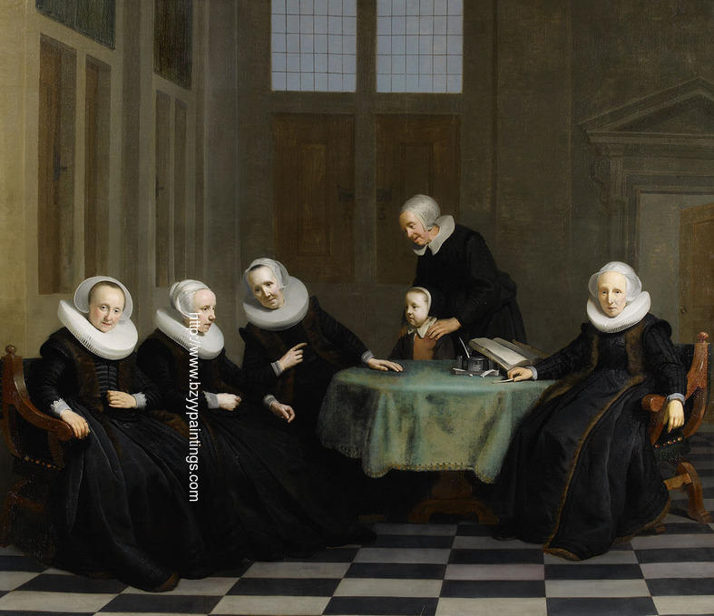 The Regentesses of the Civil Orphan House in Amsterdam